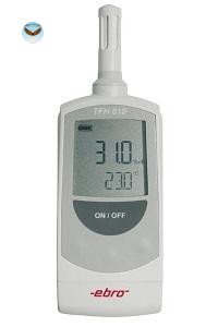Máy đo độ ẩm/Nhiệt độ không khí điện tử hiện số EBRO TFH 610